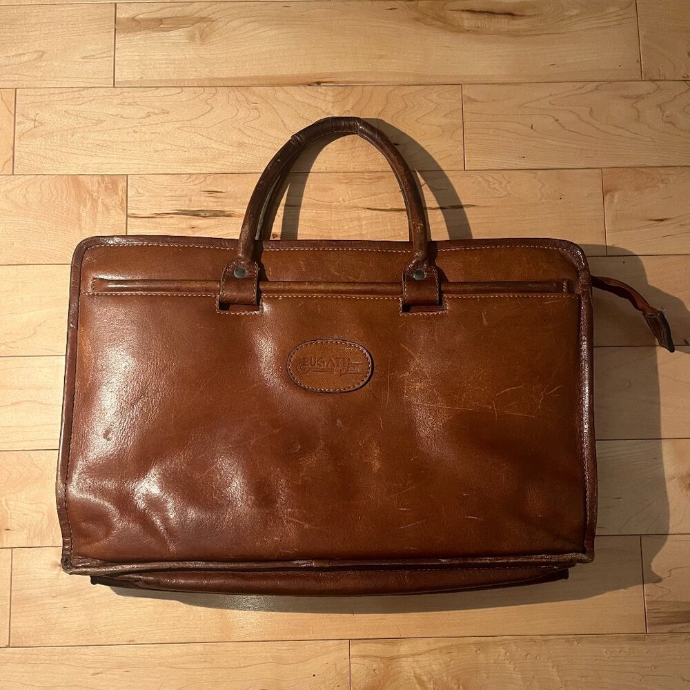 Bugatti Briefcases leather